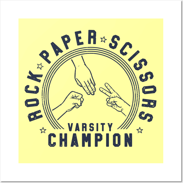 Rock, paper and scissors chamipon Wall Art by Gammaray